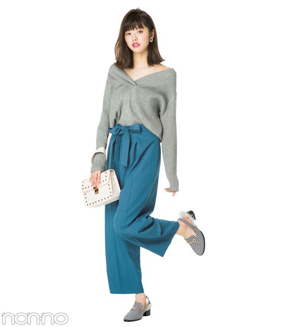 寬褲穿搭　鞋子